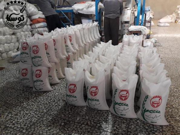 فروش مستقیم برنج شمال در مجموعه توسکا